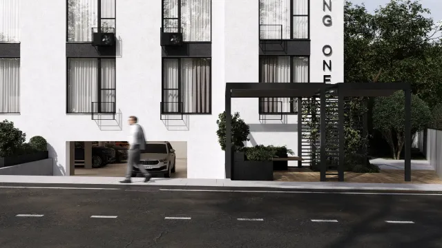 Mi6 — рендер вулиці, 450 GROUP