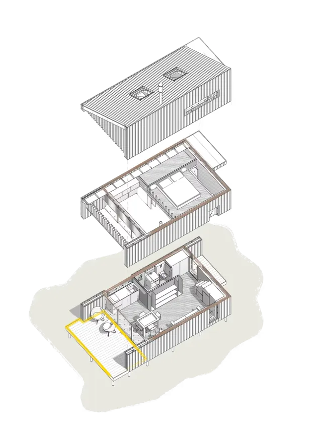 Model A — CLT будиночок