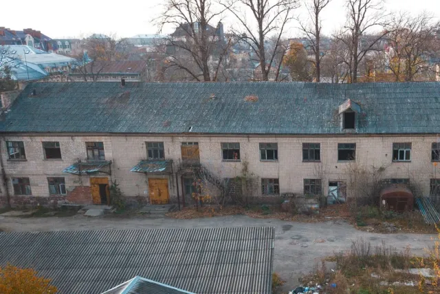 Фото будівельного майданчика ЖК Center Kolomea (листопад 2025)