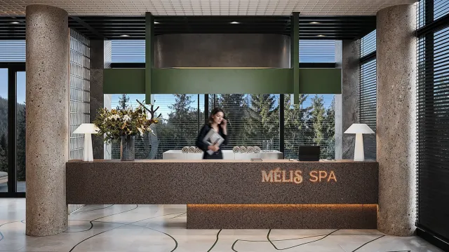 Mélis — інтер'єр готельного комплексу