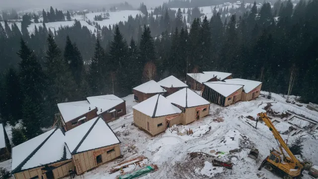 PÓTAY Диво Хутір — будівельний майданчик, грудень 2024