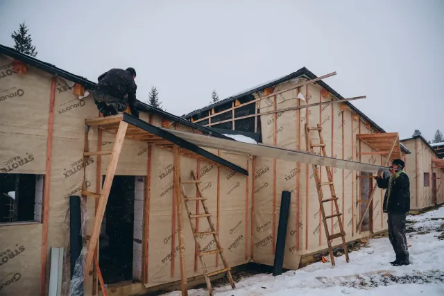 PÓTAY Диво Хутір — загальний вид на будівництво, грудень 2024