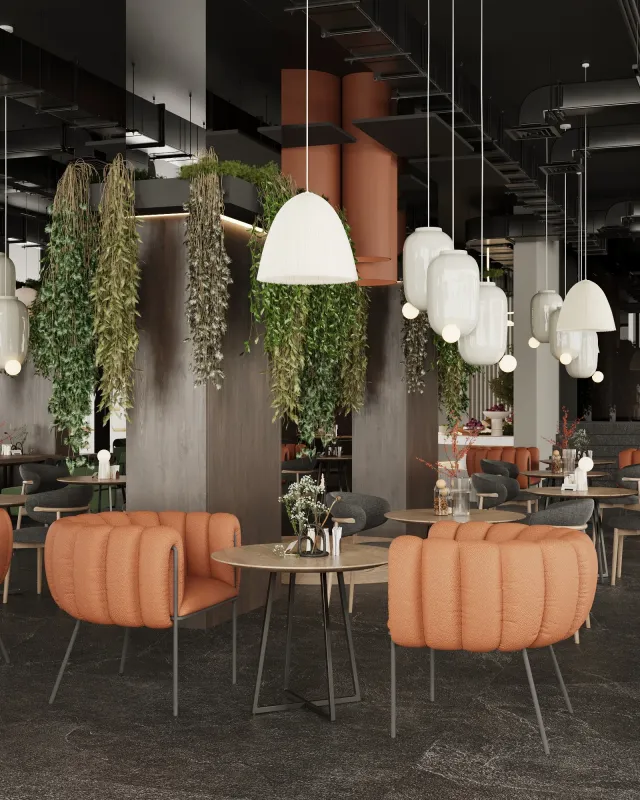 Ресторан Gori WOL.GREEN Polyana, інтер'єр